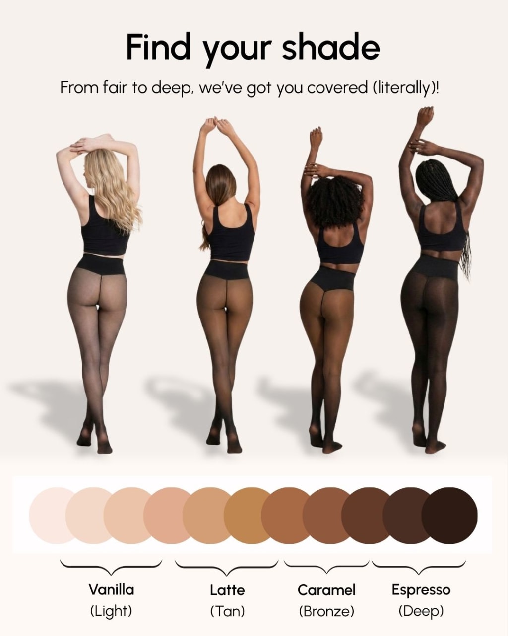 Sheer Illusion Fleece-Lined Tights